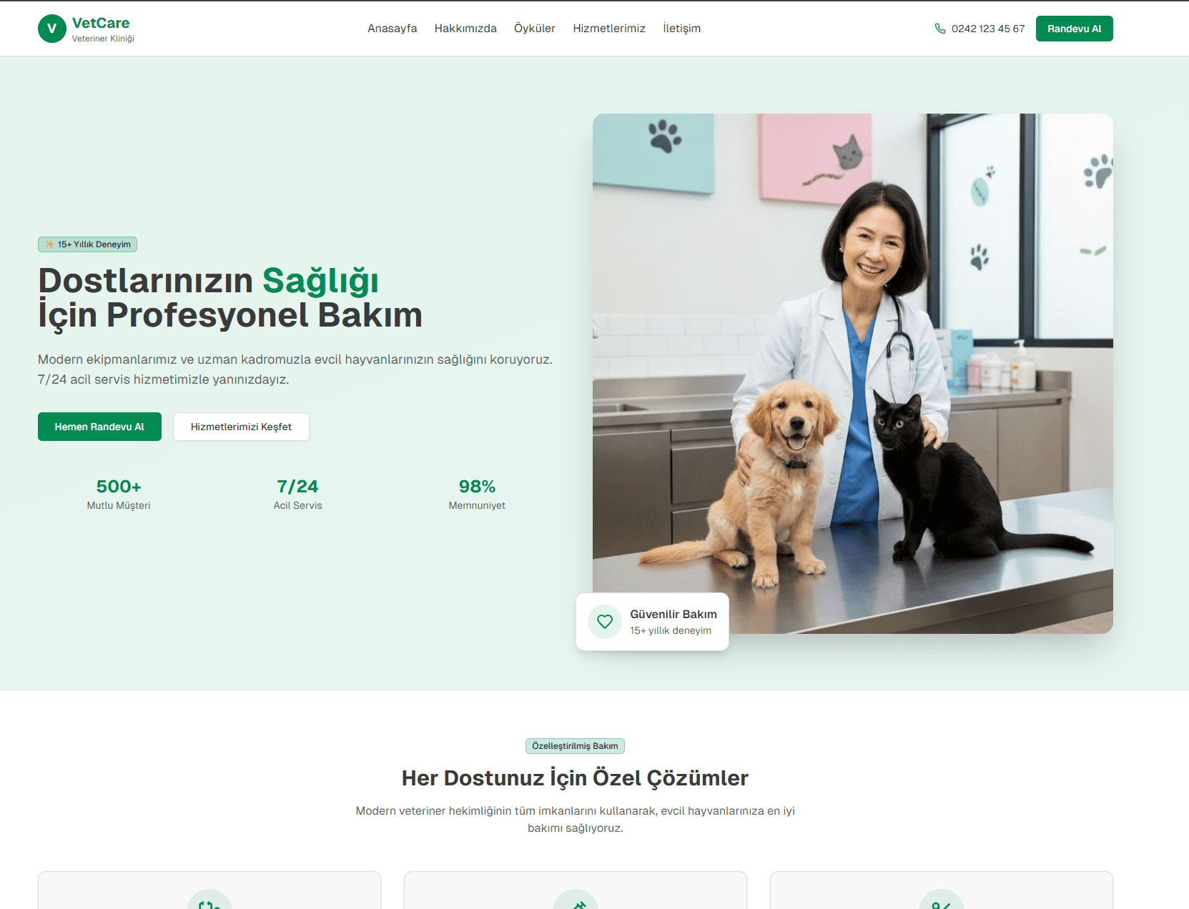 VetCare Projesi — görsel 1